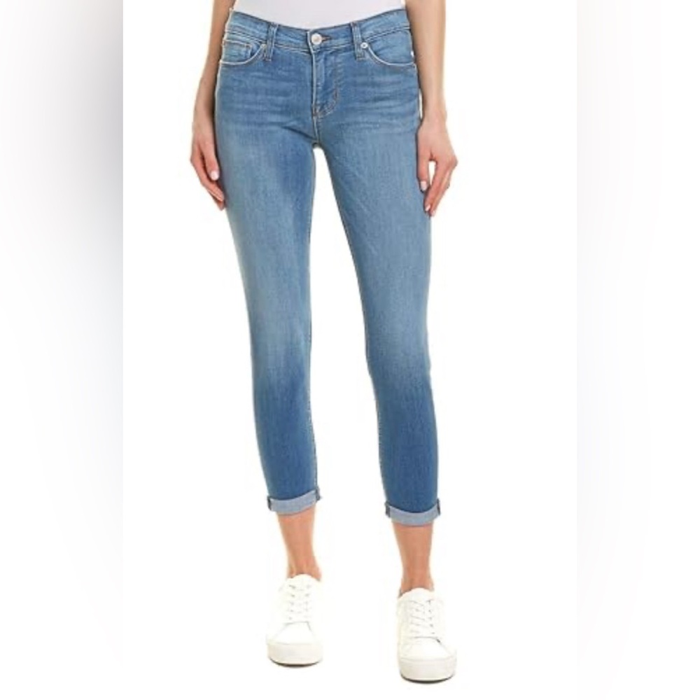 Hudson Jeans Harkin Super Skinny Crop Cuffed Jean